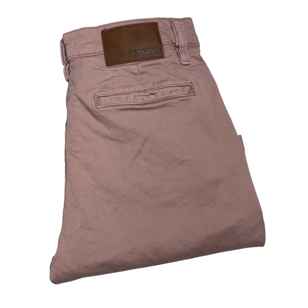 Mavi Simon Chino Shorts Men 28 Pink Dusty Rose Slim Fit Stretch Cotton 298-SIMON
